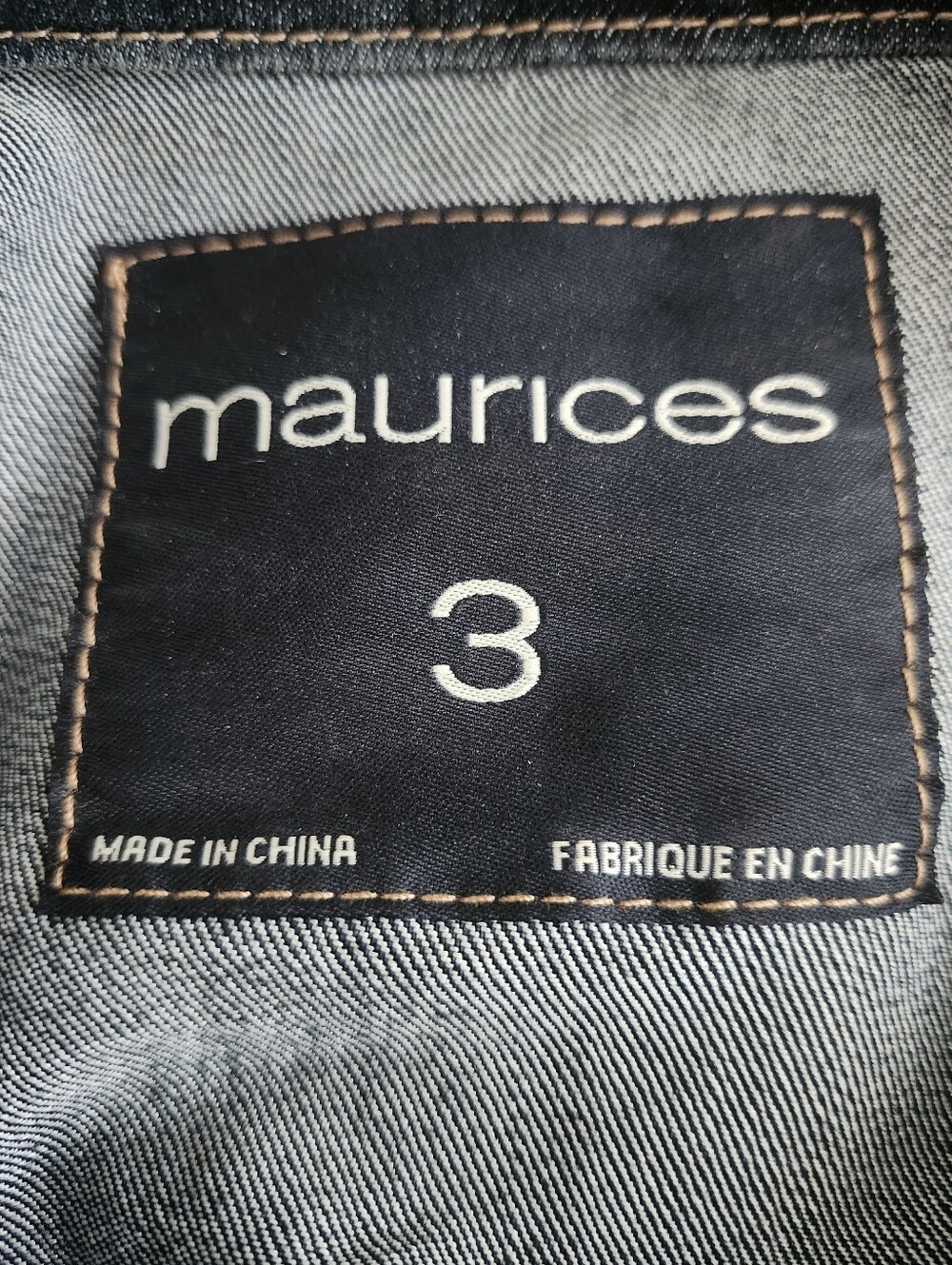 Maurice's Womens Dark Wash  DistressedDenim Vest Plus Size 3X - Picture 7 of 12